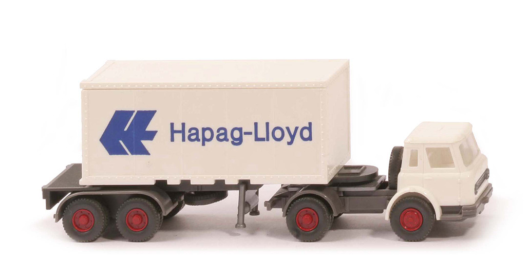 IH Container-Sattelzug 20 ft - Hapag-Lloyd Werbe-Container o. Nr. - Hapag-Lloyd 12 ?