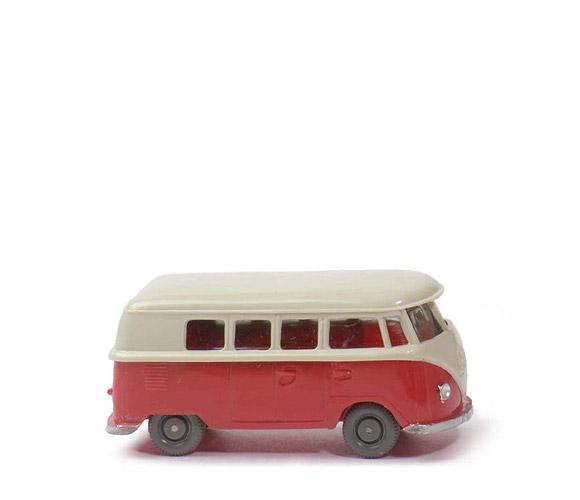 VW T1 Bus kl. Heckscheibe - perlweiß/rosé - 310/8zm