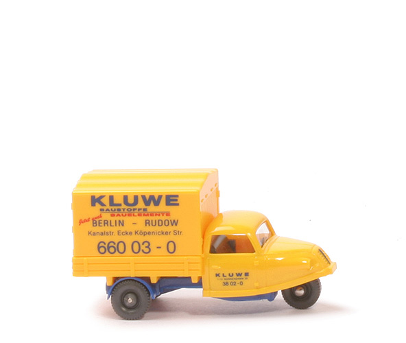 Goli Dreirad mit Plane - Kluwe Werbemodell - Kluwe (3)