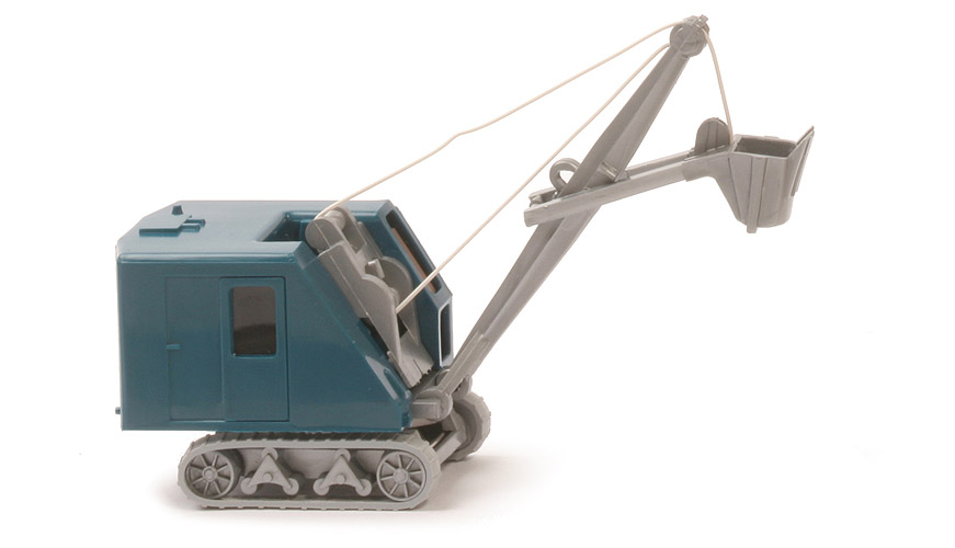 Löffelbagger mit Raupen (2012) - PMS: "Wiking-Verkehrs-Modelle Nr. 11" - nicht erfasst
