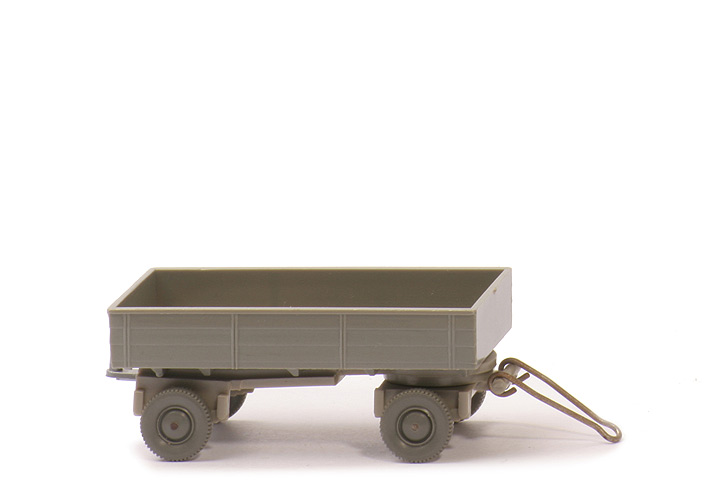 LKW-Anhänger (Typ 5) - 2. Wahl: Lichtschaden. ZH angeklebt, PR betongrau, CH hellolivgrau - 400/13 ?