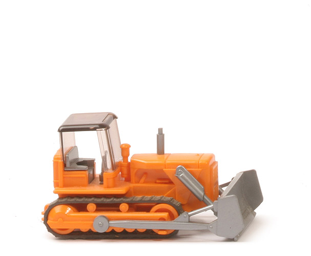 Planierraupe mit Dach - hellorangegelb (o. Fahrer) - 655/3a