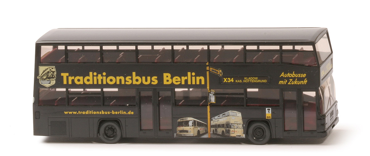 MAN D 89 Doppeldeck-Bus (2005) - Traditionsbus Berlin - nicht erfasst