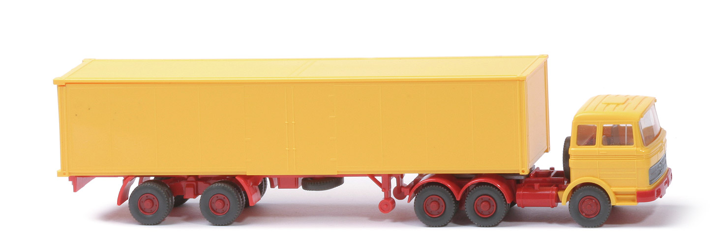 MB LPS 2223 Koffersattelzug - gelb unbedruckt (original?) - nicht erfasst