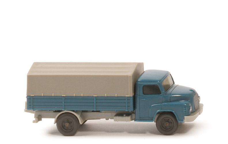 MAN 415 Kurzhauber - FH, PR azurblau, CH achatgrau - Typ 3 - 410/5i