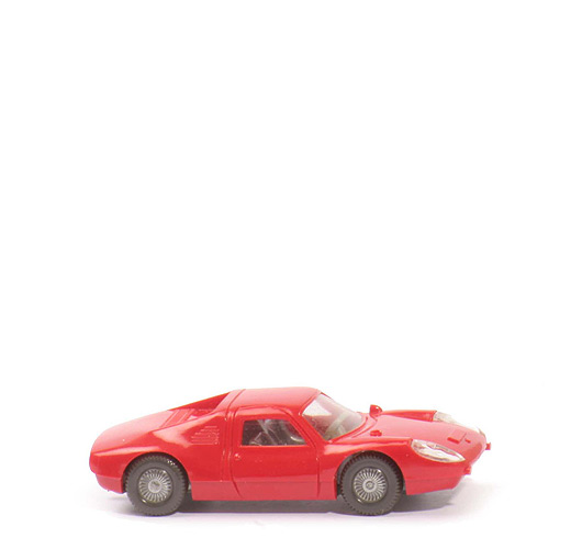 Porsche Carrera - rot, Lenkrad eingesetzt - 163/2d