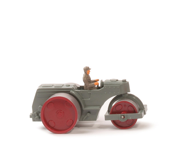 Straßenwalze ohne Dach (2012) - PMS: "Wiking-Verkehrs-Modelle Nr. 14" - nicht erfasst