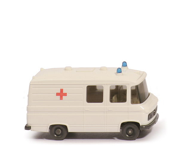 MB L 406 Rettungswagen - weiß, o. Lkr, CH anthrazit - 278/1 ?