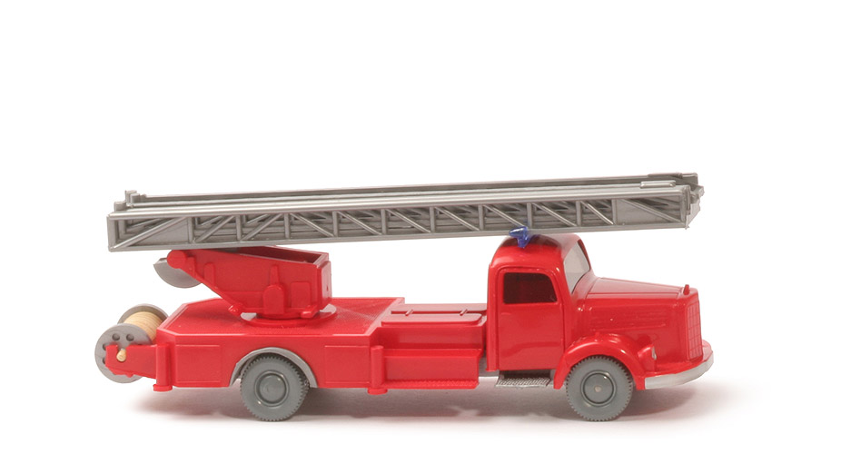 MB L 3500  Alter Leiterwagen (2012) - PMS: "Wiking-Verkehrs-Modelle Themenset Feuerwehr" - nicht erfasst