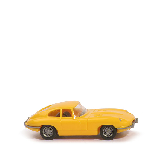 Jaguar E (1996) - helles gelb, Speichenräder - 803/1