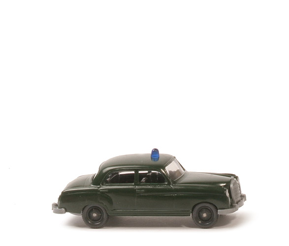 Mercedes 220 Polizeiwagen (2007) - tannengrün ("... - Staatsbesuch in Bonn") - nicht erfasst