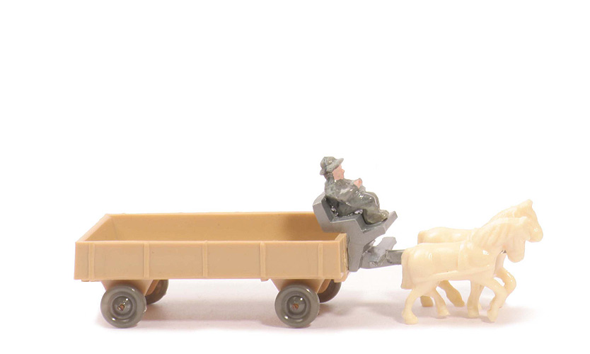 alte Pferdekutsche - beige, ZH integriert, Pritschenboden Struktur - 572/5h