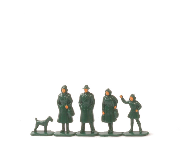 Stehende Figuren mit Hund (2013 ff.) - PMS: "Wiking-Verkehrs-Modelle Nr. 19" - nicht erfasst