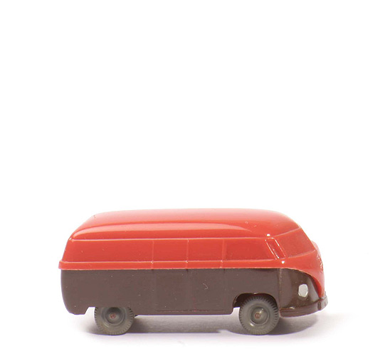 VW T1 Kasten  (Typ 3) - rosé, schokobraun, BP WM im Kreis - 300/7 ?