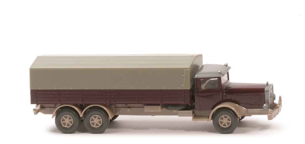 Mercedes L 10000 - FH, PR schwarzrot, CH rotelfenbein - 843/2d