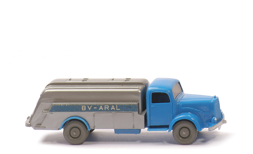 MB L 5000 Alter Tankwagen - ARAL, AH offen - himmelblau - 781/9b