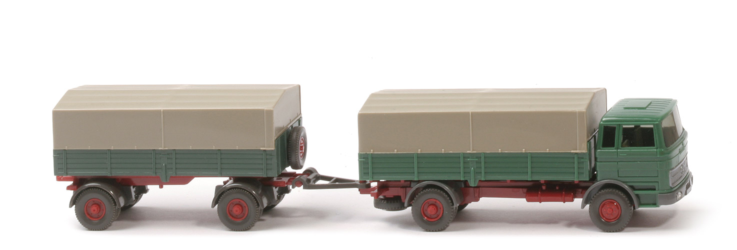 MB LP 1620 Lastzug - helles kieferngrün / hellbraunrot - 435/3c