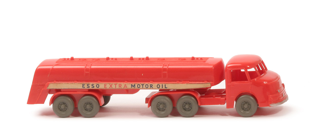 Henschel Bimot Esso Supertankwagen - uv, m. EXTRA in rot, orangerot - 790/2b