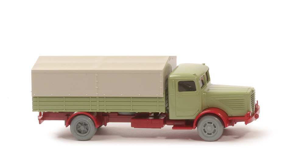 Büssing 8000 Typ 3, Pritschen-Lkw (2013) - PMS: "Wiking-Verkehrs-Modelle Nr. 22" - nicht erfasst