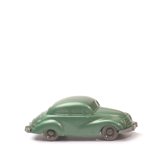 DKW Limousine (unverglast) - grünmetallic, mit Türgriffen - 120/2h