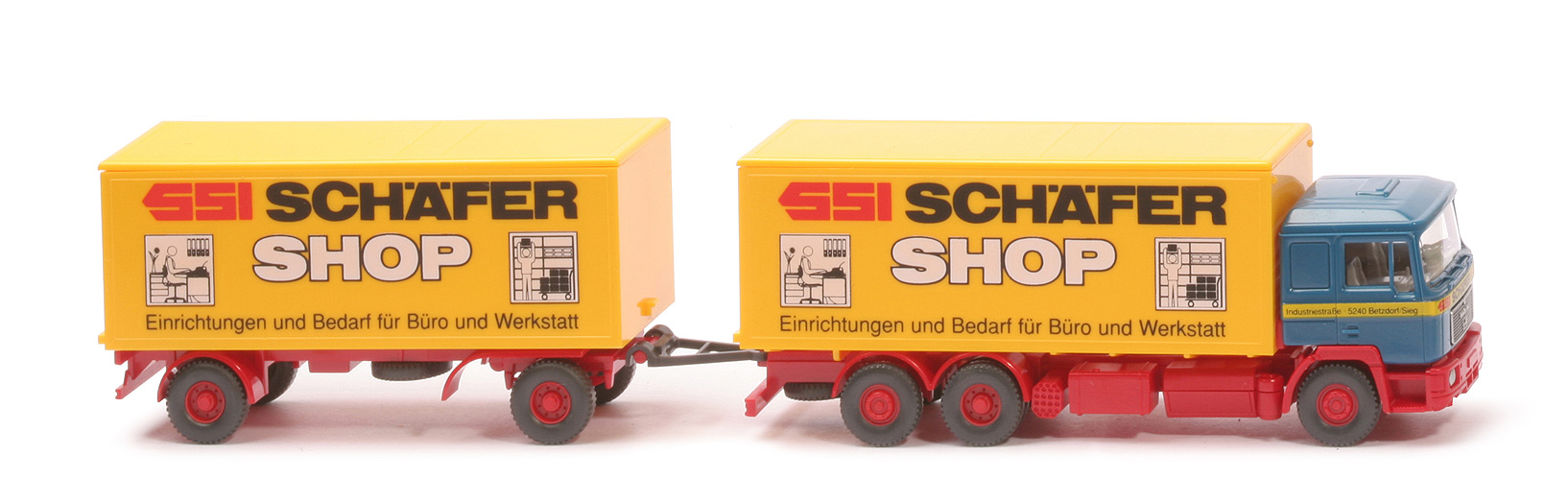 MAN F 90 Koffer-Lastzug - Schäfer Shop - 471/5