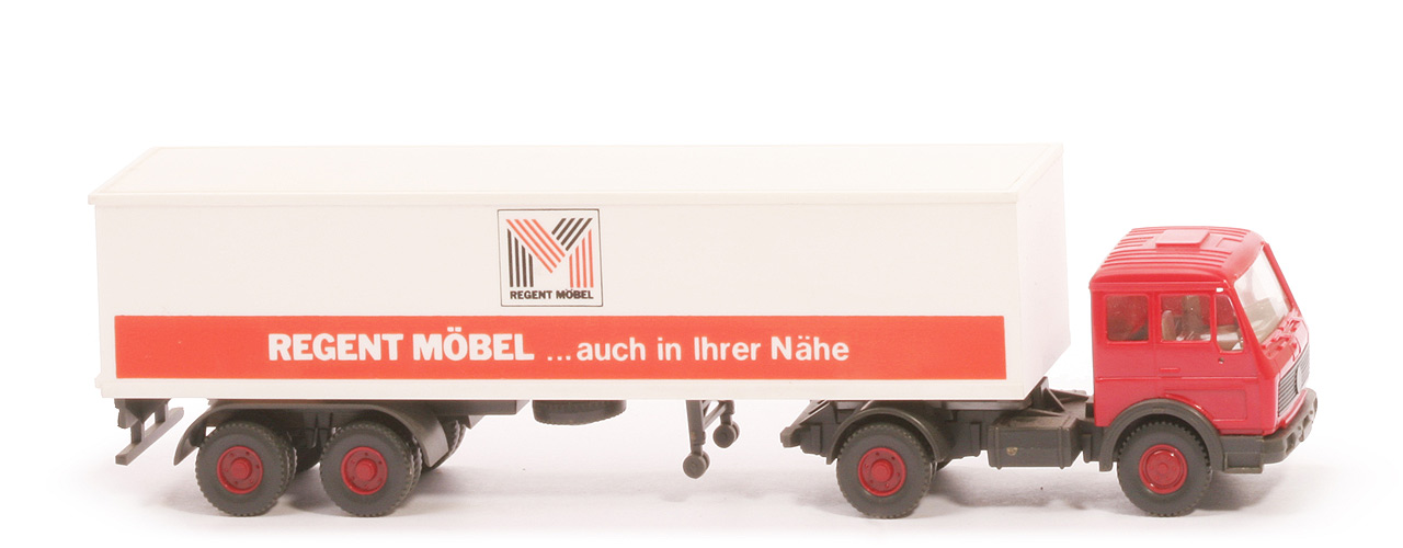MB 1619 S Koffer-Sattelzug 2/2 - Regent Möbel, Heckfenster geschlossen, o. Silberstreifen - 545/1g