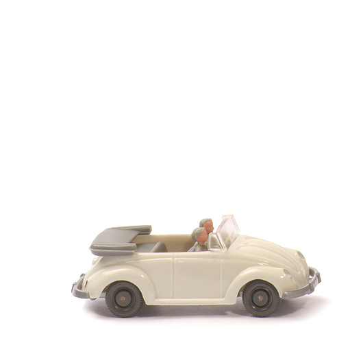 VW Käfer Cabrio mit Hörnern - perlweiß - 33/6Z5 ~