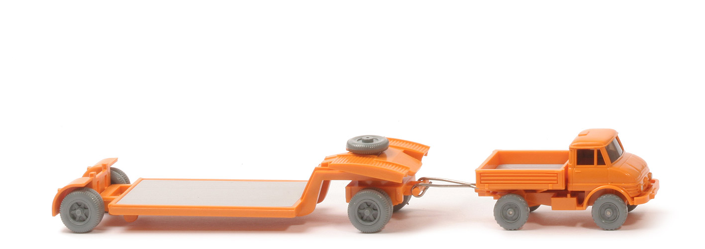Unimog 406 - Zug mit Schwergut-Anhänger (2014) - PMS: "Wiking-Verkehrs-Modelle Nr. 29" - nicht erfasst