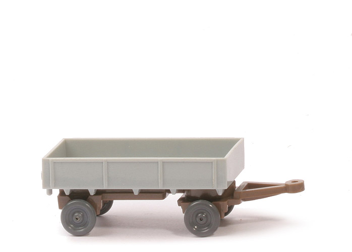 LKW-Anhänger (Typ 4) - Rundzapfen, PR silbergrau, CH blassbraun - 400/8 ?