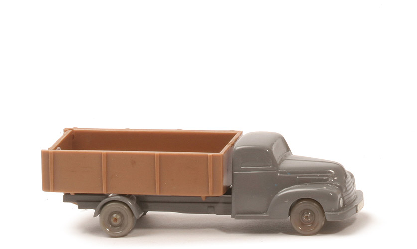 Ford 3500  Pritschen-LKW - Drahtachsen, FH, CH basaltgrau, PR ockerbraun - 460/Vors. A ~