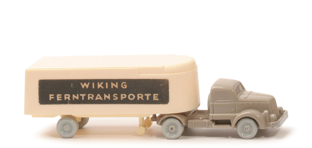 White Alter Kühlsattelzug - Ferntransporte,  braunelfenbein / cremeweiß - 520/10 ?