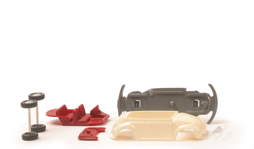 VW Käfer Cabriolet 1302 - unverklebtes Modell - 33/10g