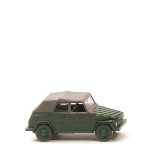 VW 181 geschlossen (Märklin) - dunkles kieferngrün - 39a/1a