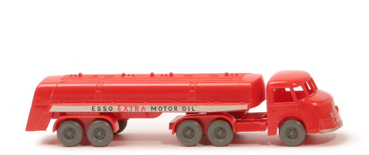 Henschel Bimot Esso Supertankwagen - uv, m. EXTRA in rot, orangerot - 790/2b