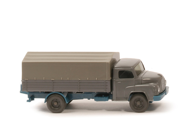 MAN 415 Kurzhauber - FH, PR basaltgrau, CH azurblau - Typ 3 - 410/5a