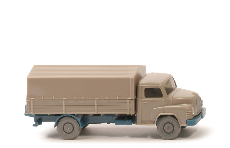 MAN 415 Kurzhauber - FH, PR graubeige, CH azurblau - Typ 3 - 410/5o