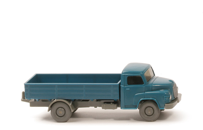MAN 415 Kurzhauber - FH, PR azurblau, CH betongrau - Typ 1 - 410/3f