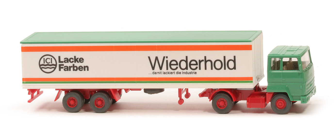 Ford Transcontinental Koffer-Sattelzug  - ICI, ... damit lackiert die Industrie, Grill integriert - 540/36