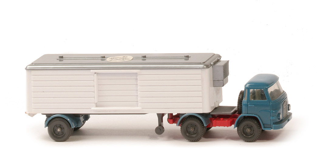 MAN 415 Kühlsattelzug - FH azurblau, Aufl.-CH anthrazit - 520/31a