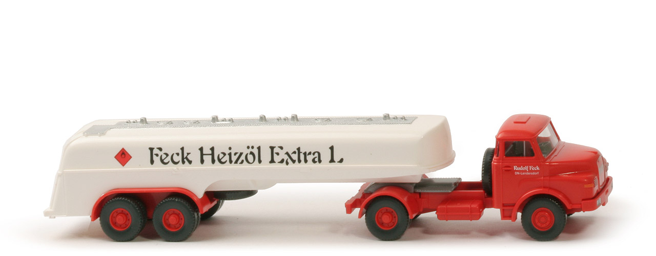 MAN Kurzhauber Tanksattelzug (2017) - Feck Heizöl - nicht erfasst