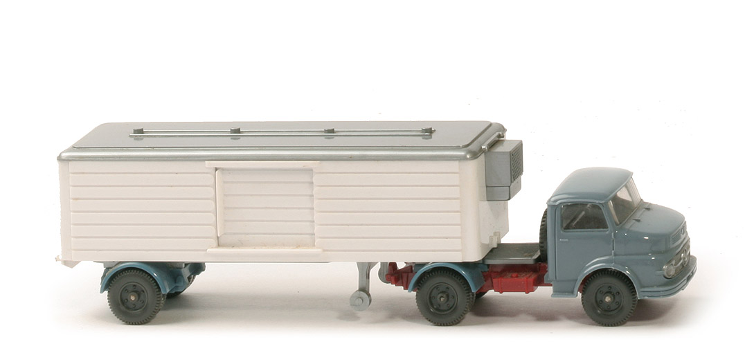 MB 1413 Kühlsattelzug o. Lüfter - ZM graublau/hellbraunrot - 520/30a