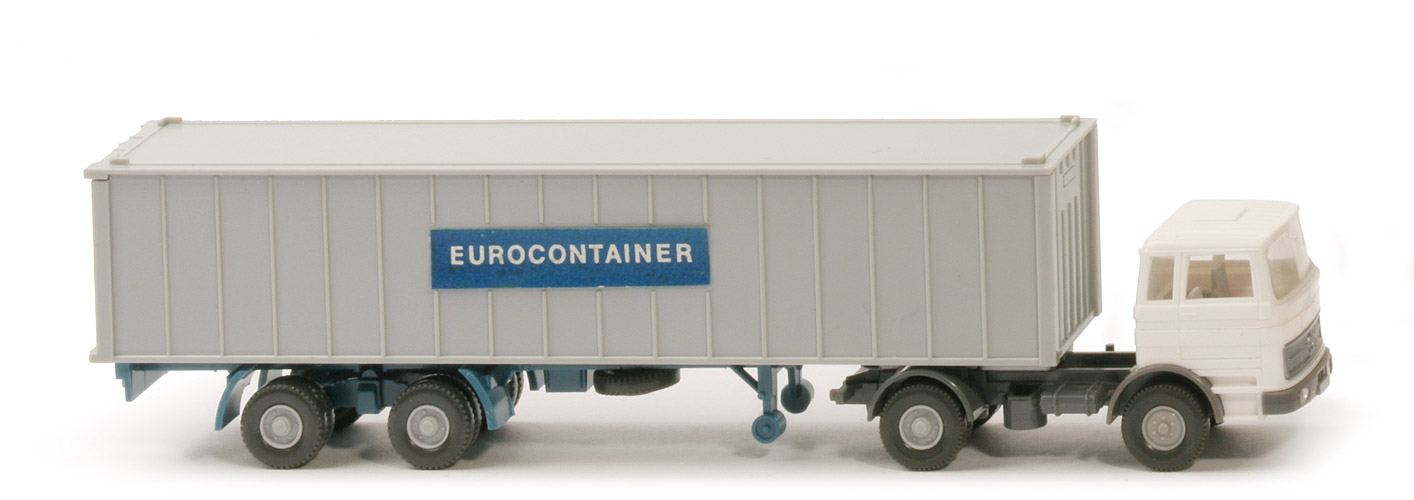 MB LPS 1620 Container-Sattelzug II - EUROCONTAINER weiß/ basaltgrau - 523/11 ?