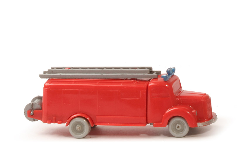 MB L 3500 uv Alter Spritzenwagen - Blaulichtleiste, Boden geschlossen, orangerot - 610/10