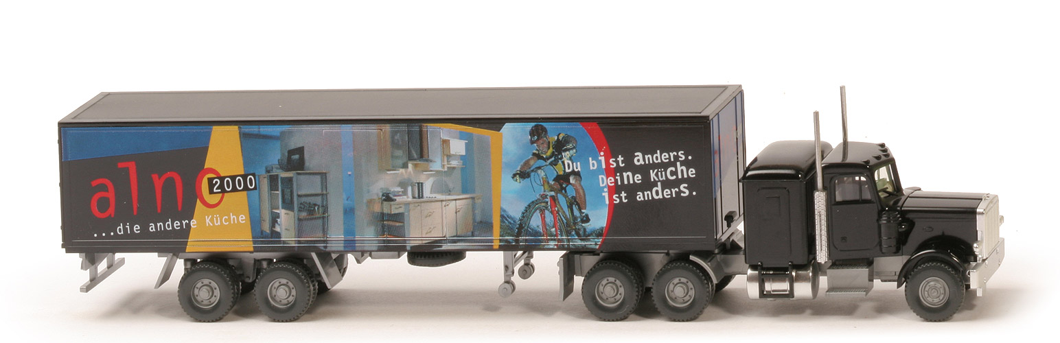 Peterbilt Koffer-Sattelzug - Alno - Alno