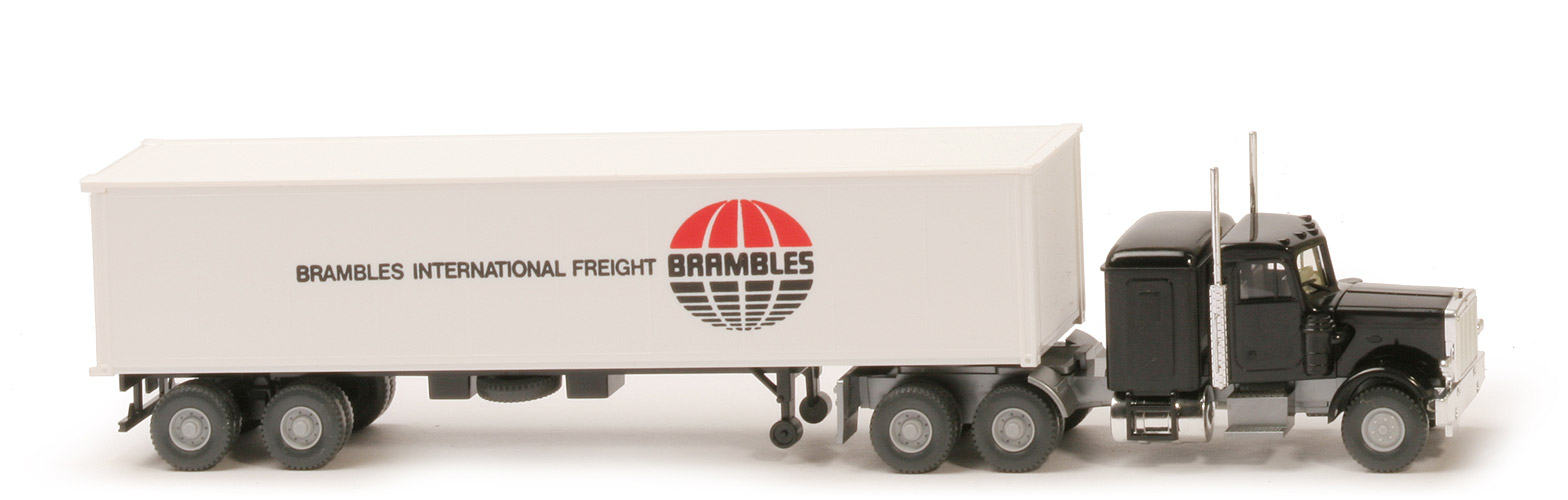 Peterbilt Container-Sattelzug - Brambles - Brambles