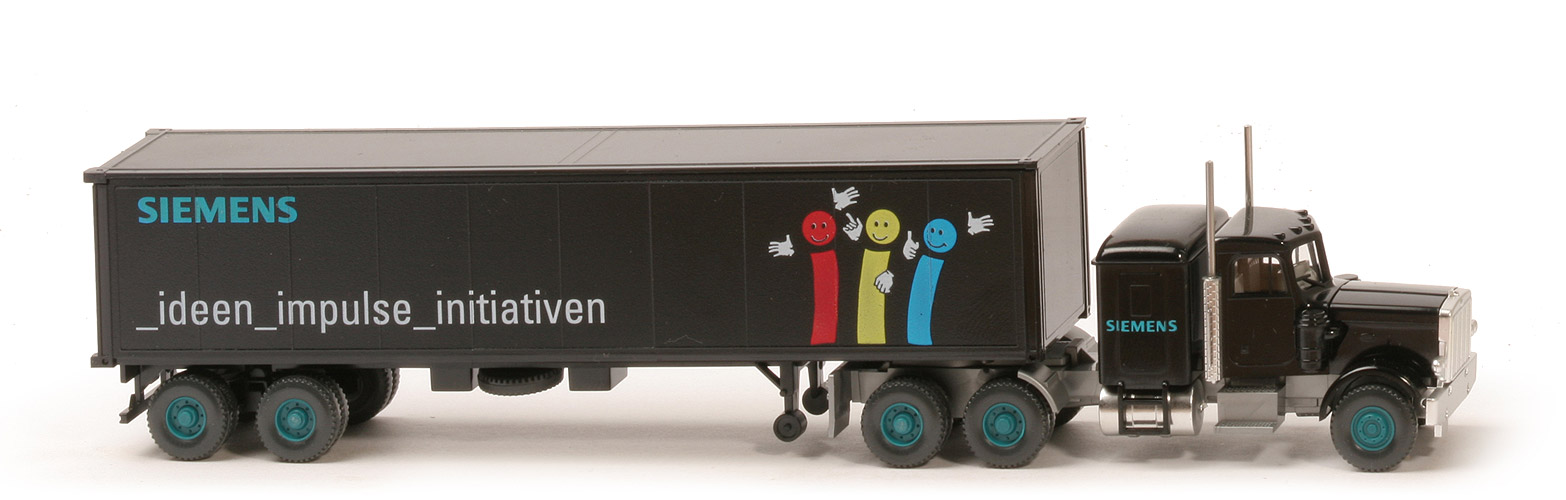 Peterbilt Container-Sattelzug - Siemens: "Ideen Impulse Initiativen" - Siemens (64)