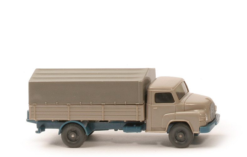 MAN 415 Kurzhauber - FH, PR graubeige, CH azurblau - Typ 3 - 410/5o