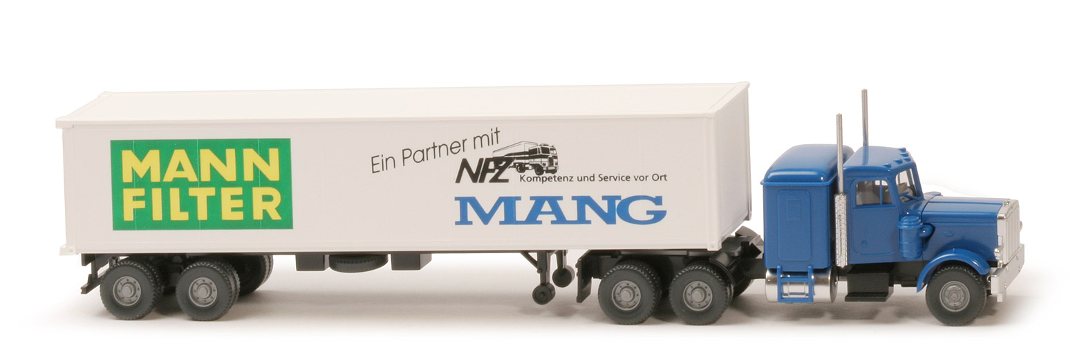 Peterbilt Container-Sattelzug - Mann Filter "Mang" - Mann (9) a