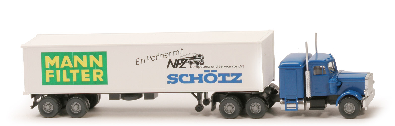 Peterbilt Container-Sattelzug - Mann Filter "Schötz" - Mann (9)