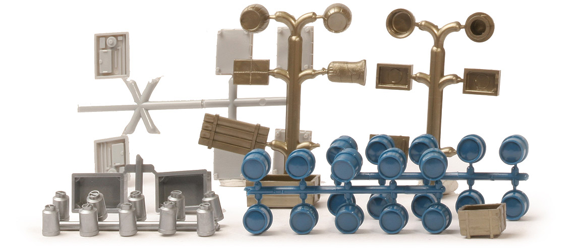 Ladegut am Spritzling - in PVC-Beutel - 1300/~10